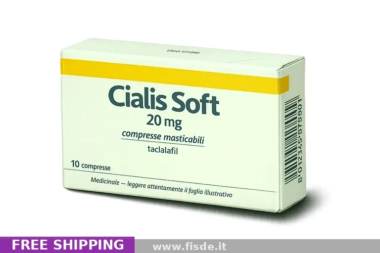 Cialis Soft 40mg miglior prezzo online — senza prescrizione