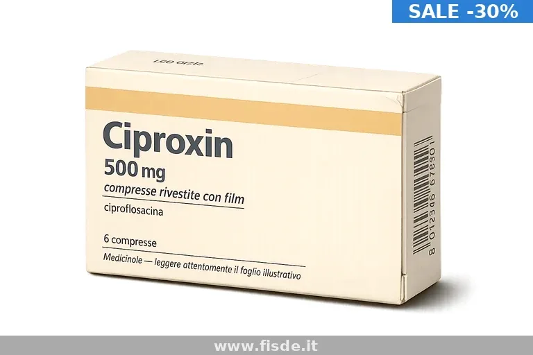 Acquistare Cipro 750mg originale senza prescrizione medica a buon prezzo in Italia